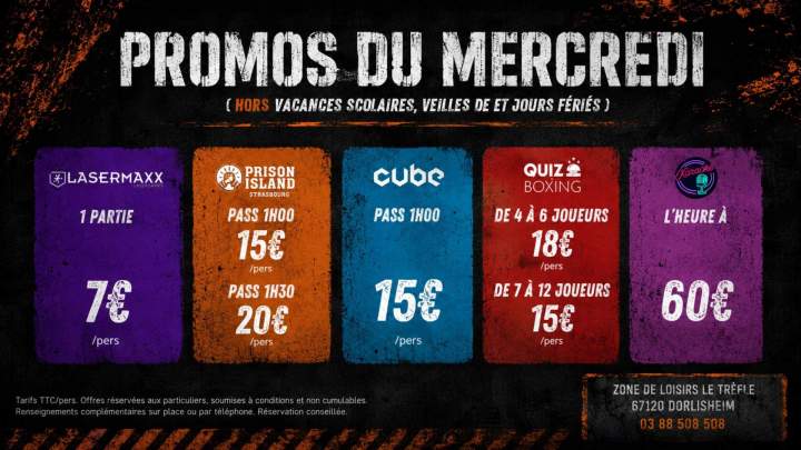 Promos hors vacances scolaires Dorlisheim
